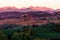 Evening sky over West Tatras, Slovakia