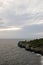 Evening sky at Vashiravut Bridge,Chong IsariyapornKhow Khad,Koh Sichang,Chonburi,Thailand.