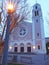 Evening at St. Vincent De Paul Church, Petaluma California