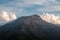 Evening sun on Monte Padro in Corsica