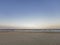 Evening Sunset scene of Surfer Paradise sandy calm quiet beach in Gold Coast Australia