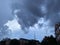 Evening Thunderstorm in the neighborhood in Early October