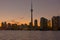 Evening in Toronto