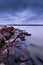 Evening on Tuttle Creek Lake in Kansas