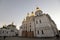 Evening view of the ancient picturesque Assumption Church