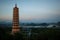 Evening view of Bai Dinh Pagoda in Ninh Binh, Vietnam