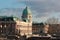 An evening view of Buda Castle (palace)