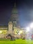 Evening view of building of National Congress of Argentina