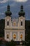 Evening view of the Cathedral of the Virgin Mary.