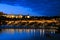 Evening view of Charles Bridge, Prague