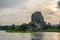 Evening view of the Fubo Hill (Wave Subduing Hill), Guilin