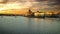 Evening view on the Hungarian Parliament in Budapest