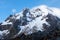 Evening view of mount Salkantay or Salcantay in Peru