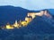 Evening view of Orava Castle