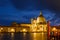 Evening view on the Venetian church - St. Maria della Salute