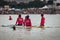 Event Security Personnel on Paddle Boards