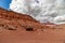 Ever expanding mountain range - coarse ground untouched by humans - Vermillion cliff range, Page, AZ, USA