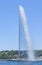 The ever spouting fountain, the icon of Geneva, Switzerland
