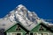 Everest base camp EBC trek beautiful mountain landscape view