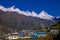 Everest base camp EBC trek beautiful mountain landscape view