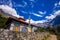 Everest base camp EBC trek beautiful mountain landscape view