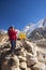 Everest Base Camp sign.