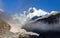 Everest Lhotse and Lhotse Shar, Nepal Himalaas
