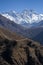 Everest and Lhotse Ridge