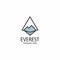 Everest Polygon logo vector eps 10