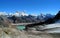 Everest range and Gokyo valley from Renjo La