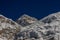 Everest view on Nepal trek trekking route