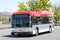 Everett Transit bus in the Snohomish County city on route 7S