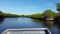 Everglades city, Florida, USA. Airboat tours at the mangrove forest