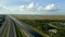 Everglades Florida near I75. 4k aerial drone video