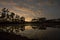 Everglades - Stars & Clouds in Long Pine Key Lake