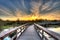 Everglades Sunset - Boardwalk to Burning Skies - Anhinga Trail