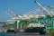 Evergreen Container Ships in Los Angeles