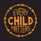 Every Child Matters Vector Illustration