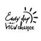 Every day is a new chance -simple inspire and motivational quote. Hand drawn beautiful lettering.
