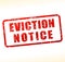 Eviction notice text buffered