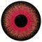 Evil dark red eyeball 3d texture