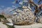 Evil Eye Beads Tree in Pigeons Valley, Cappadocia, Nevsehir, Turkey