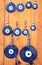 Evil eye charms, traditional turkish souvenirs, Turkey