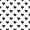 Evil heart pattern seamless vector