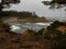 Evocative rock formations on the coast