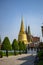 Evocative view in the Grand Palace in Bangkok
