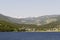 Evocative view of Nederland, Colorado, across Barker Reservoir