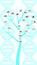 Evolution tree illustration