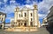 Evora church in Giraldo Square, Evora, Portugal.