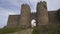 Evoramonte historic city castle entrance gate in Alentejo, Portugal